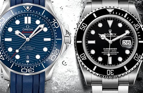 why are omega's so much cheaper than rolex|omega seamaster vs rolex submariner.